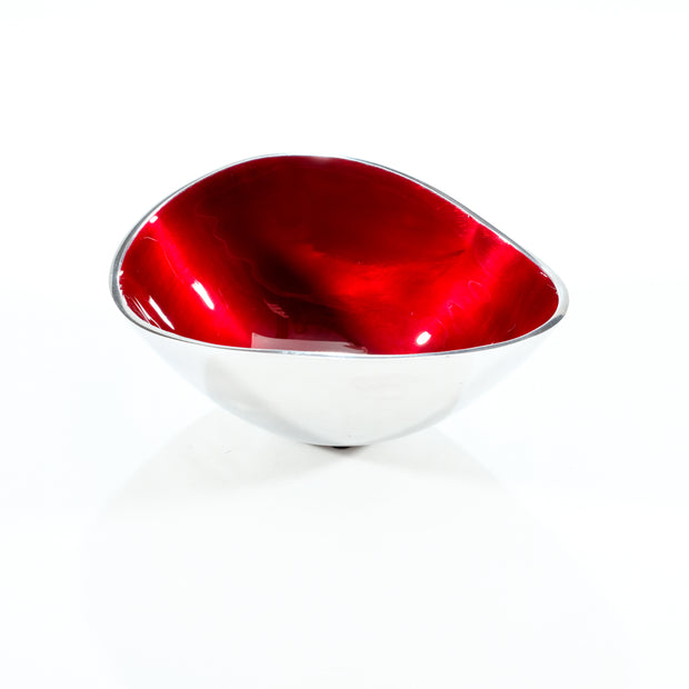 Red Oval Bowl, Small