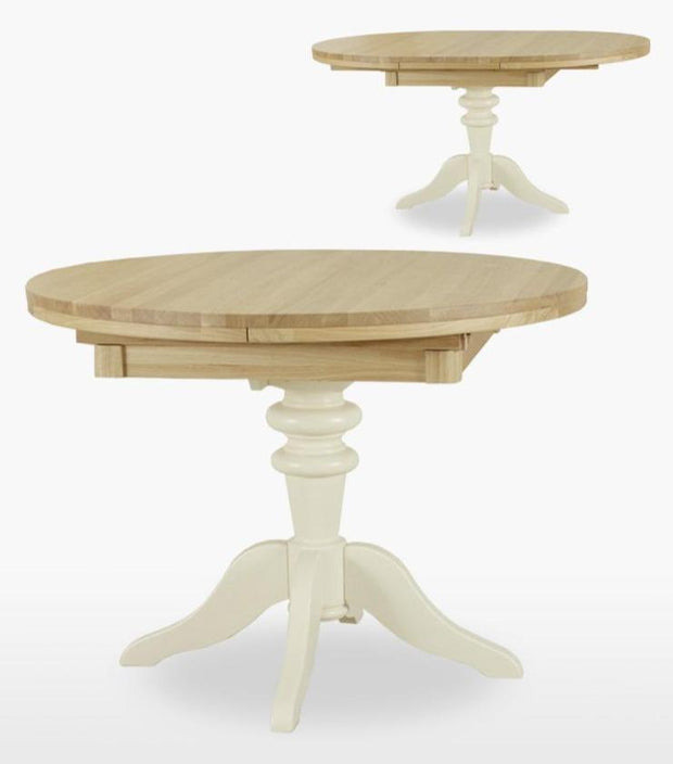 Colorado Table – Round, Extending, Single Pedestal