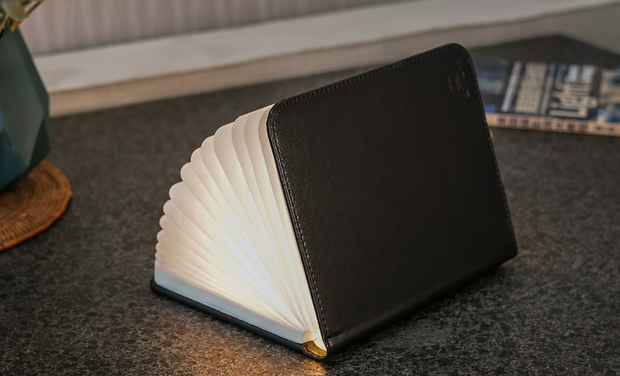 Smart Book Light L - Black Leather