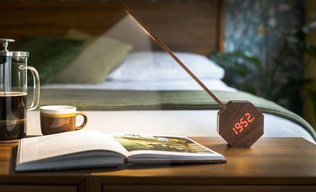 Octagon Plus Clock Desk Light