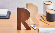 The R Space Lamp - Walnut