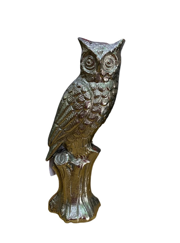 Aluminium Decorative Owl
