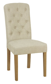 Laguna Button Chair (Upholstered in Fabric)