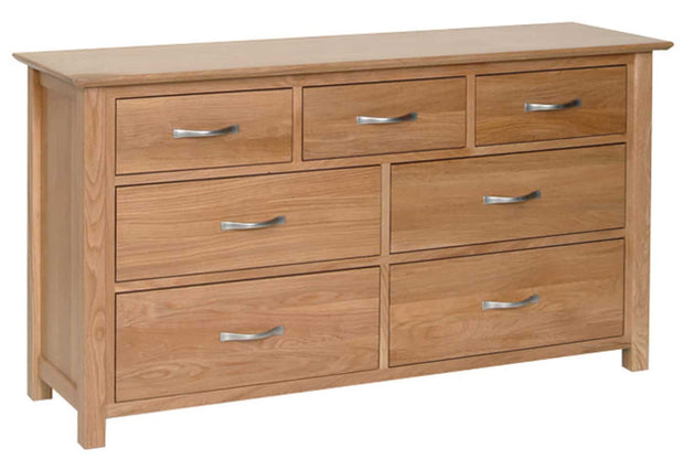 Blue Oak 3 Over 4 Chest Of Drawers