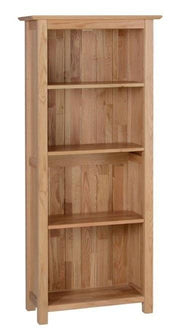 Blue Oak 5ft Narrow Bookcase