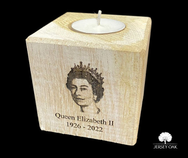 Queen Elizabeth II Candle Holder