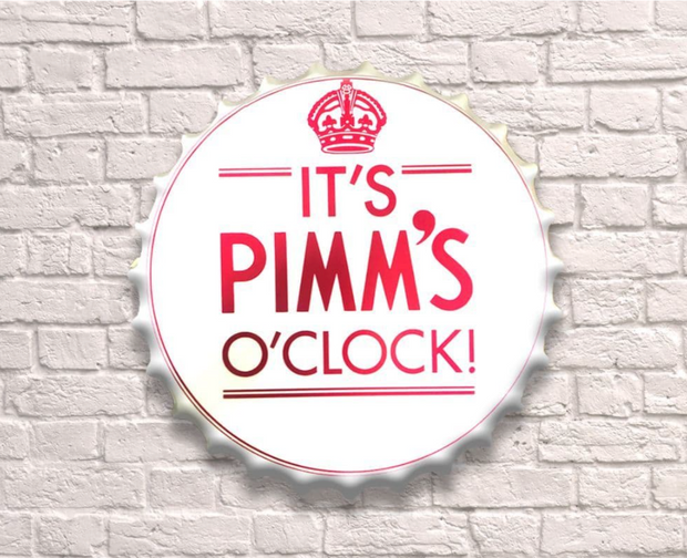 Pimms O Clock Huge Bottle Top 30cm