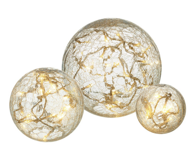 Clear Crackle Balls