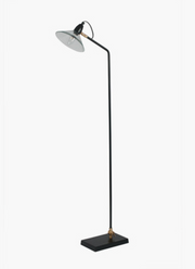 Metal & Brass Task Floor Lamp