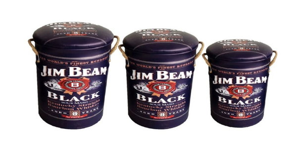 Jim Beam Storage Stool