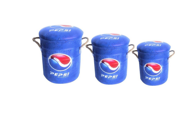 Pepsi Storage Stool