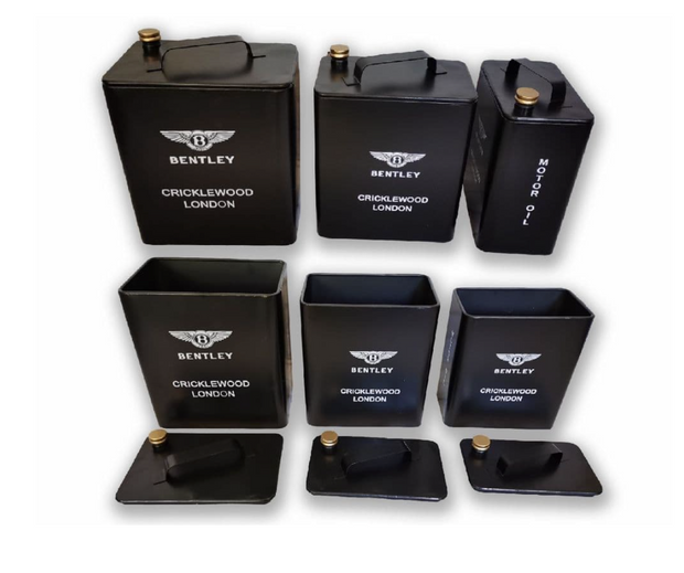 Bentley Oil Can Storage Box