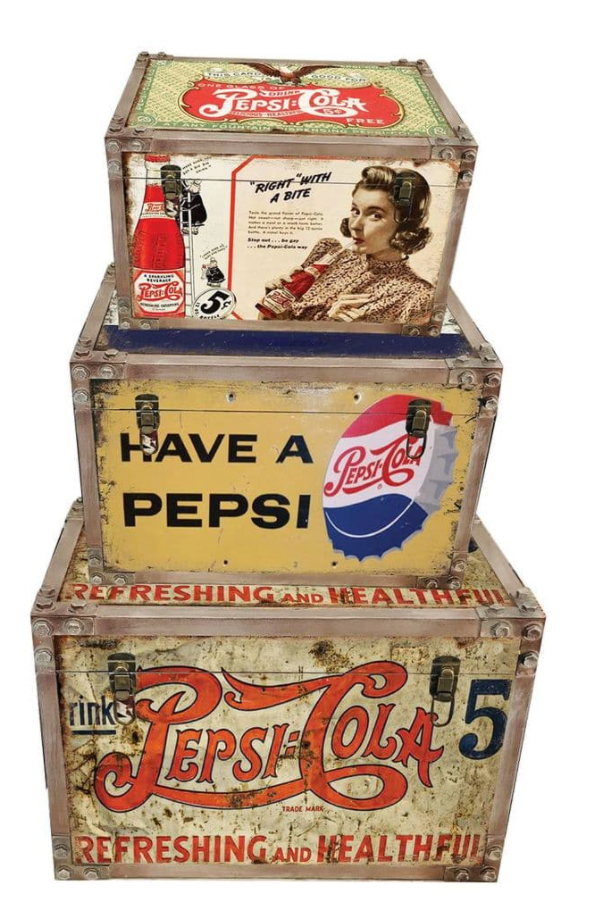 Pepsi Strapped Trunk