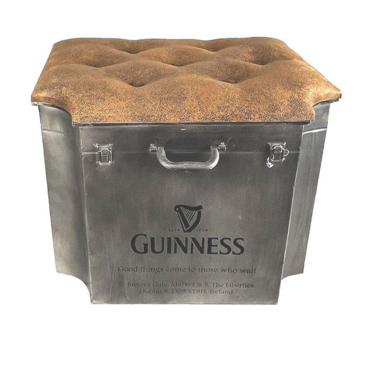 Metal Storage Stool 