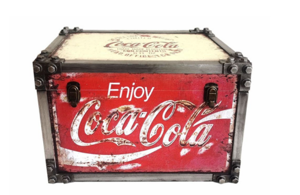 Coca Cola 30cm Strapped Trunk