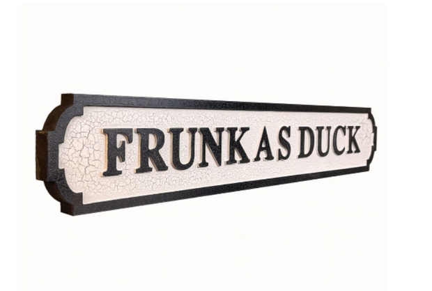 Frunk as Duck sign