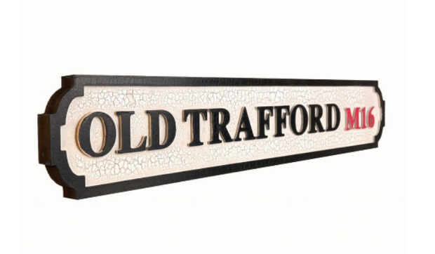 Old Trafford sign
