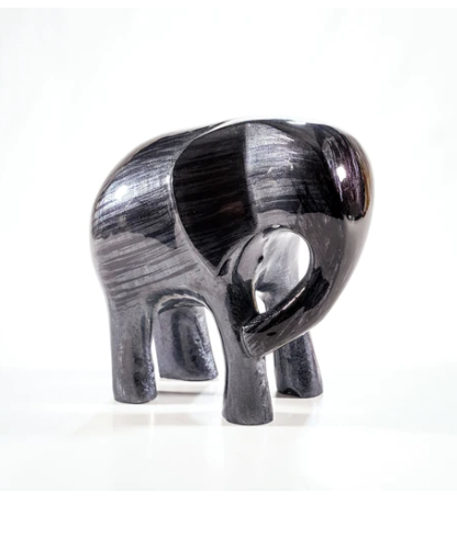 Brushed Black Elephant, XL