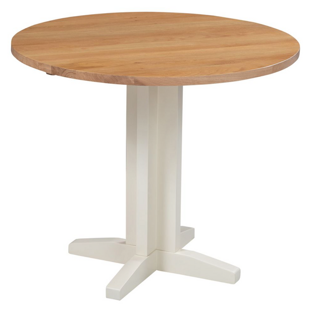 Derwent Painted Round Drop Leaf Dining Table