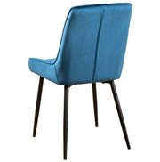 Soft Touch Diamond Back Chair, Blue