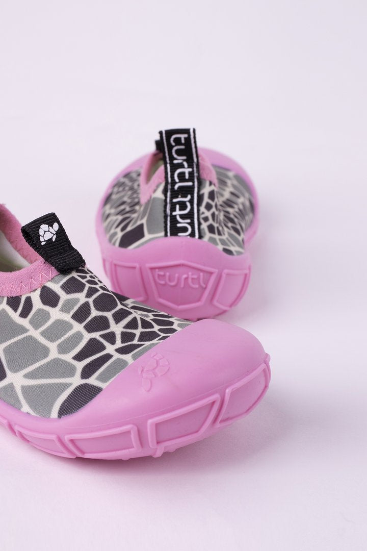 Turtl Aqua Shoes with Turtle Shell Print - Pink – Jersey Oak Furniture
