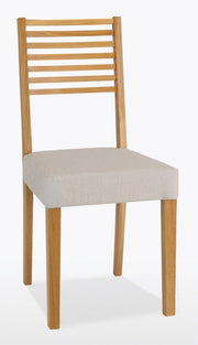 Wichita Ladder Back Low Chair (Seat in Leather)