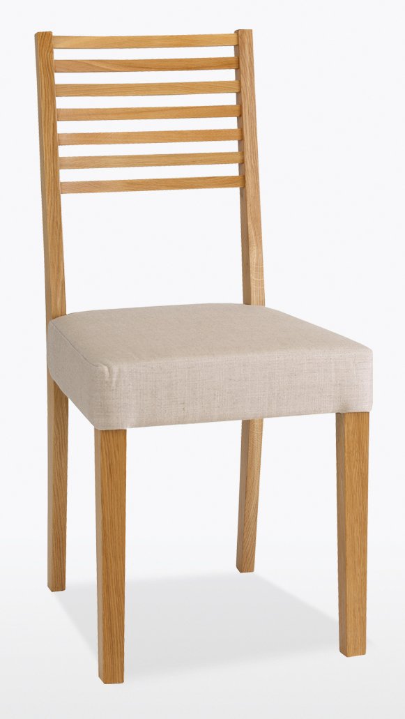 Wichita Ladder Back Low Chair (Seat in Fabric)