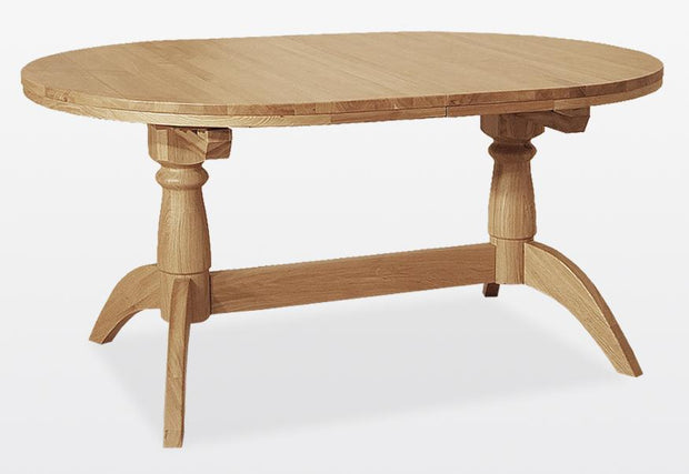 Wichita Table – Oval, Extending, Double Pedestal