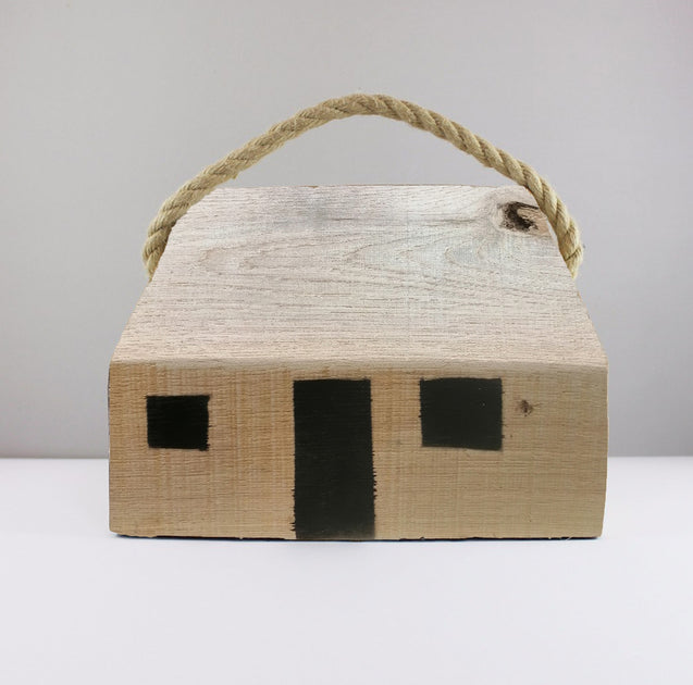 Bare Wood House Doorstop Jersey Oak Furniture