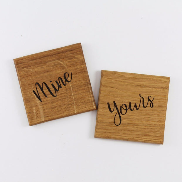 Mine & Yours Coasters