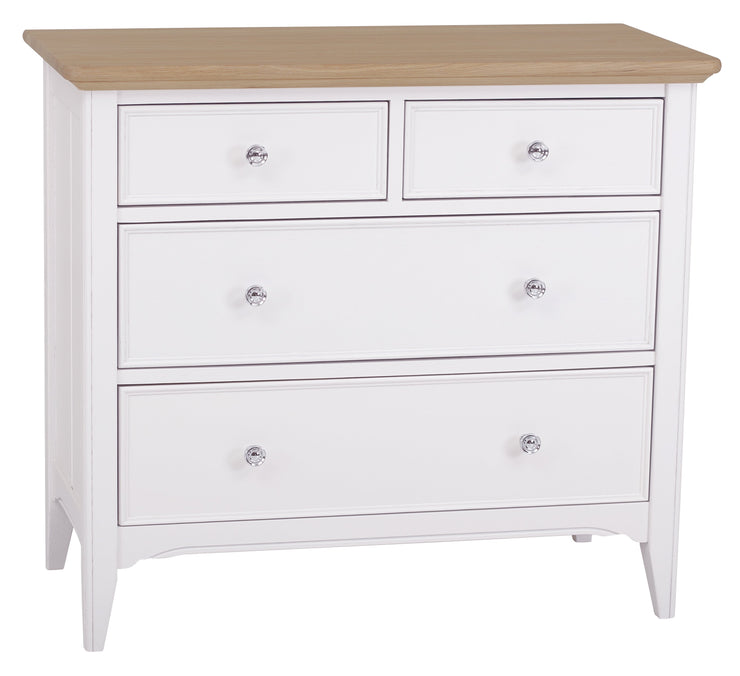 New York Painted Chest of 4 Drawers (2+2)